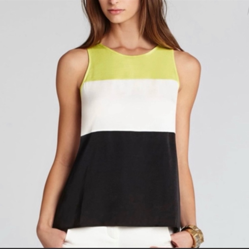 BCBGMAXAZRIA || Woman’s Lucie Colorblock Tank Sz Xs
